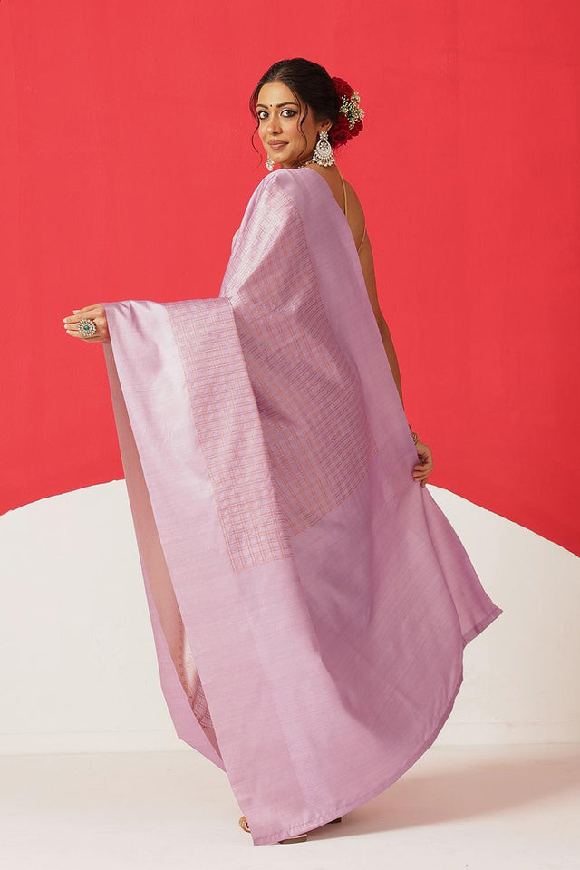 Lavender Printed Silk Saree (SZ-DGMAYA-3067)