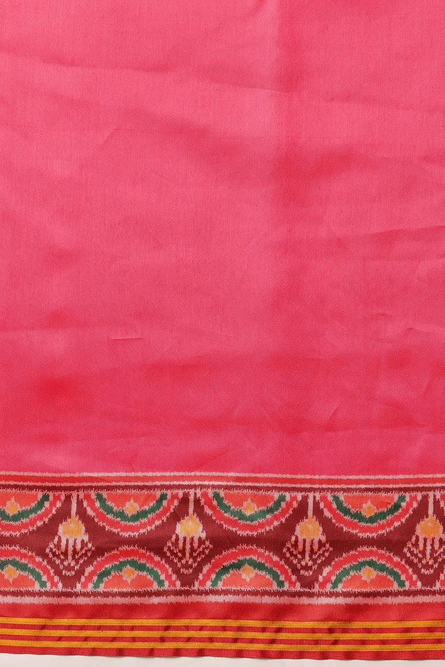 Pink Patola Printed Silk Saree (SZ-DGPATOLA-2975)