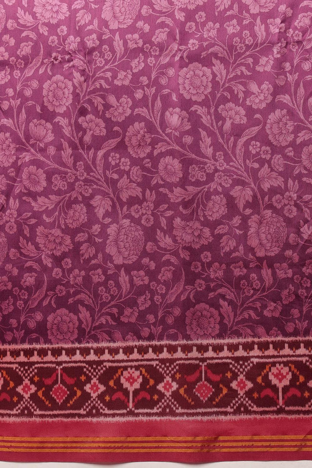 Violet Patola Printed Silk Saree (SZ-DGPATOLA-2985)