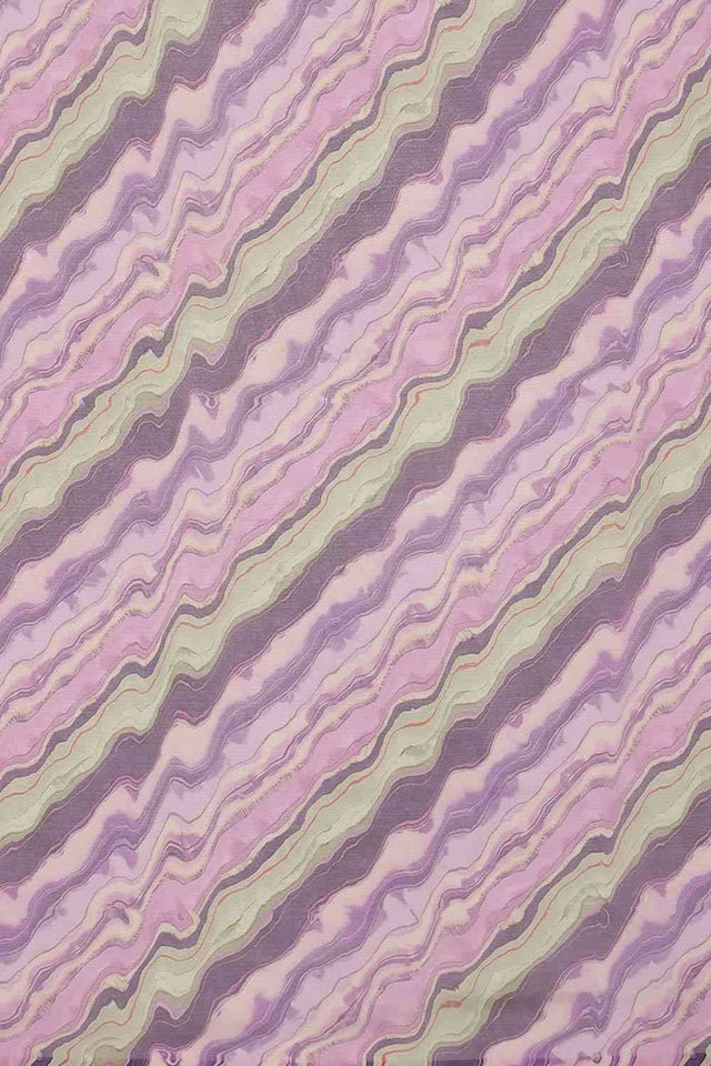 Lavender Colored Soft Silk Abstract Printed Saree (SZ-LEELA-LV-2209)
