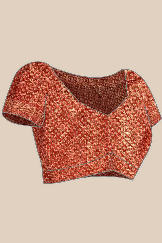 Grey Zari Woven Kanjivaram Silk Saree