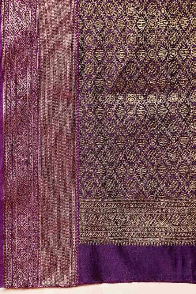Pink Zari Woven Kanjivaram Silk Saree