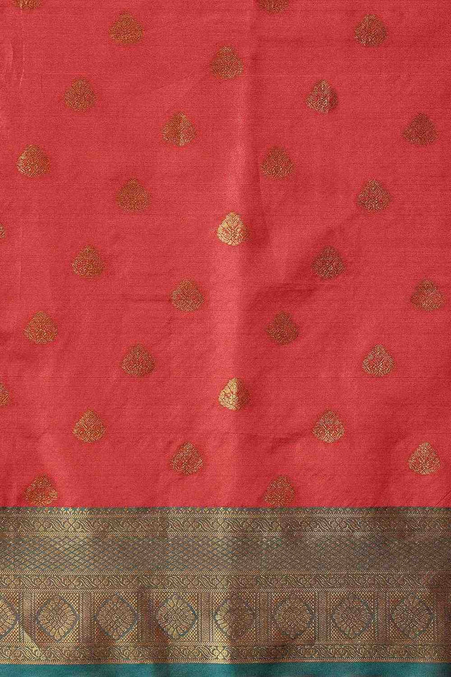 Red Zari Woven Kanjivaram Silk Saree