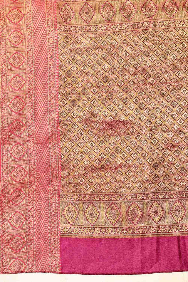 Turquoise Zari Woven Kanjivaram Silk Saree