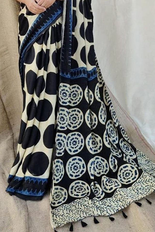 Multi Color Printed Satin Saree (Sudha-180)