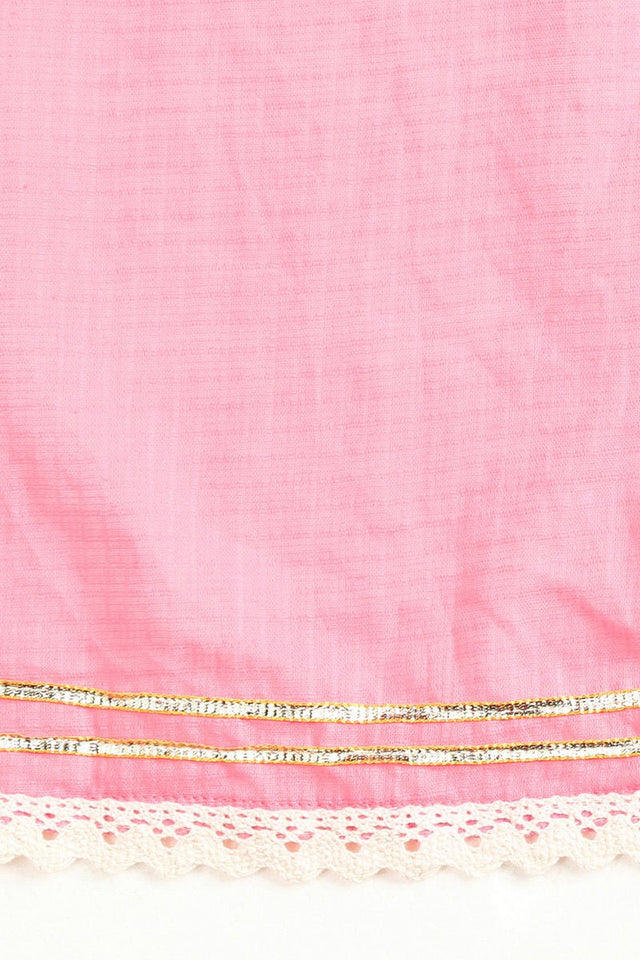 Sea Green Cotton Straight Kurti Pant With Dupatta Set