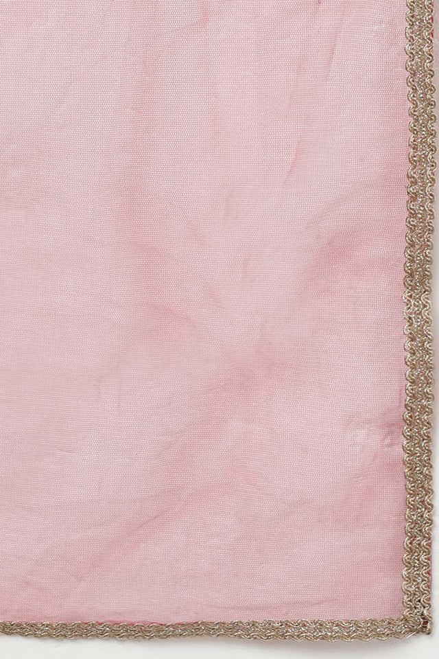 Maroon Silk Blend Woven Design Anarkali Suit Set