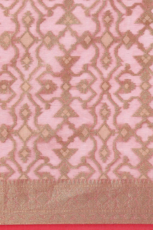 Purple Silk Blend Saree