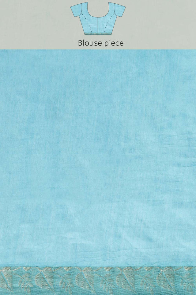 Blue Pure Silk Bhagalpuri Tie And Dye Saree