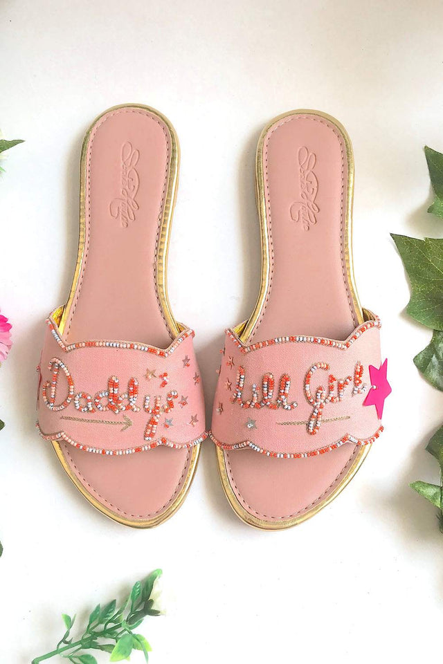 Buy Soft Faux Leather Flats In Baby Pink