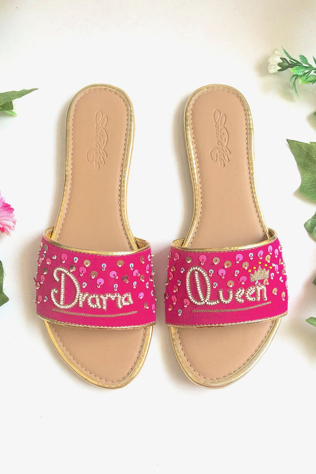 Buy Soft Faux Leather Flats In Pink