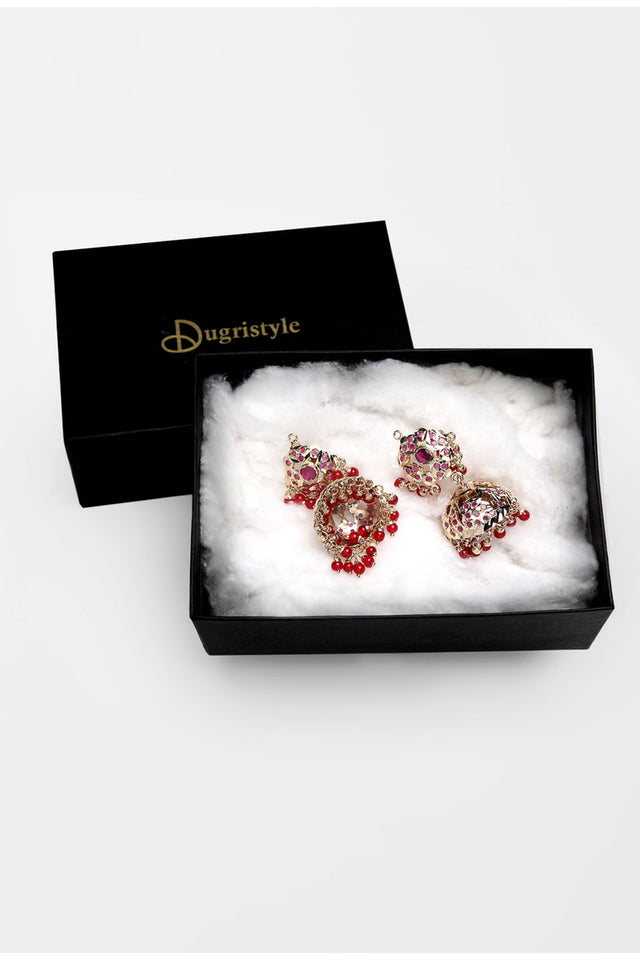 Shop Sterling Silver Jhumka Earrings Online