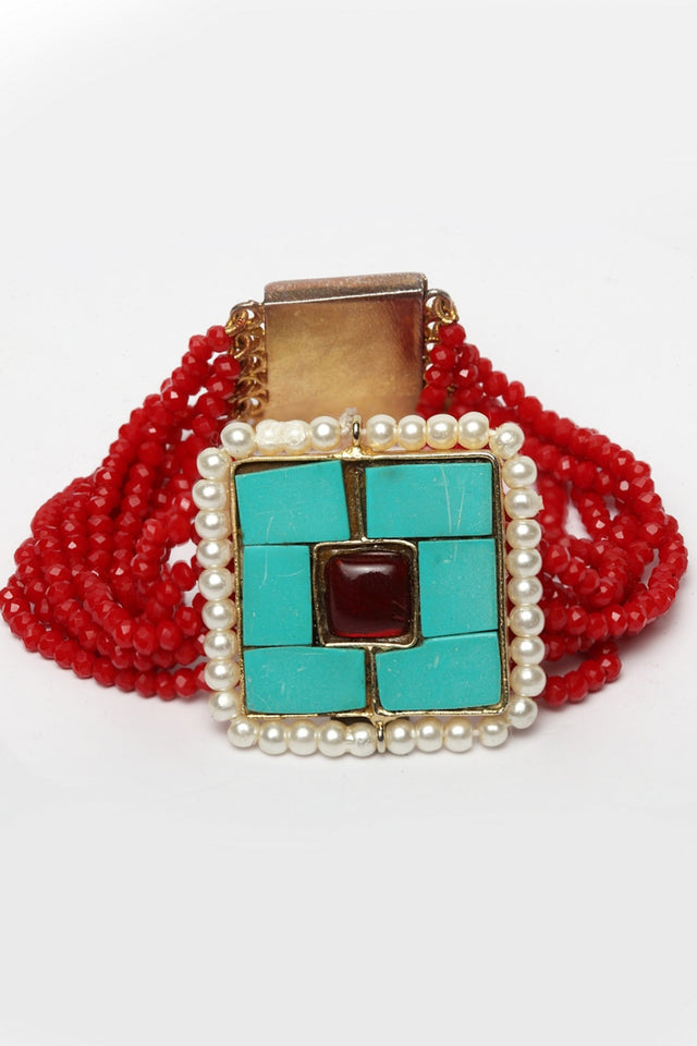 Women's Ceramic Bracelet In Blue