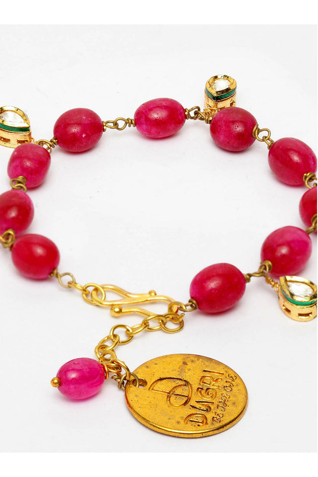 Women's Sterling Silver Bracelets In Red