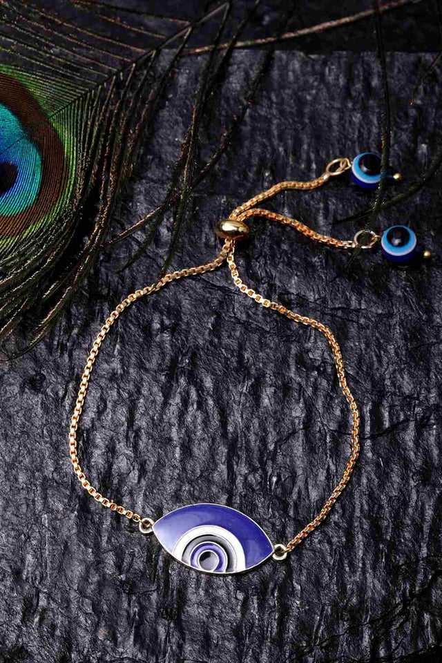 Buy Women's Copper Bracelet in Blue