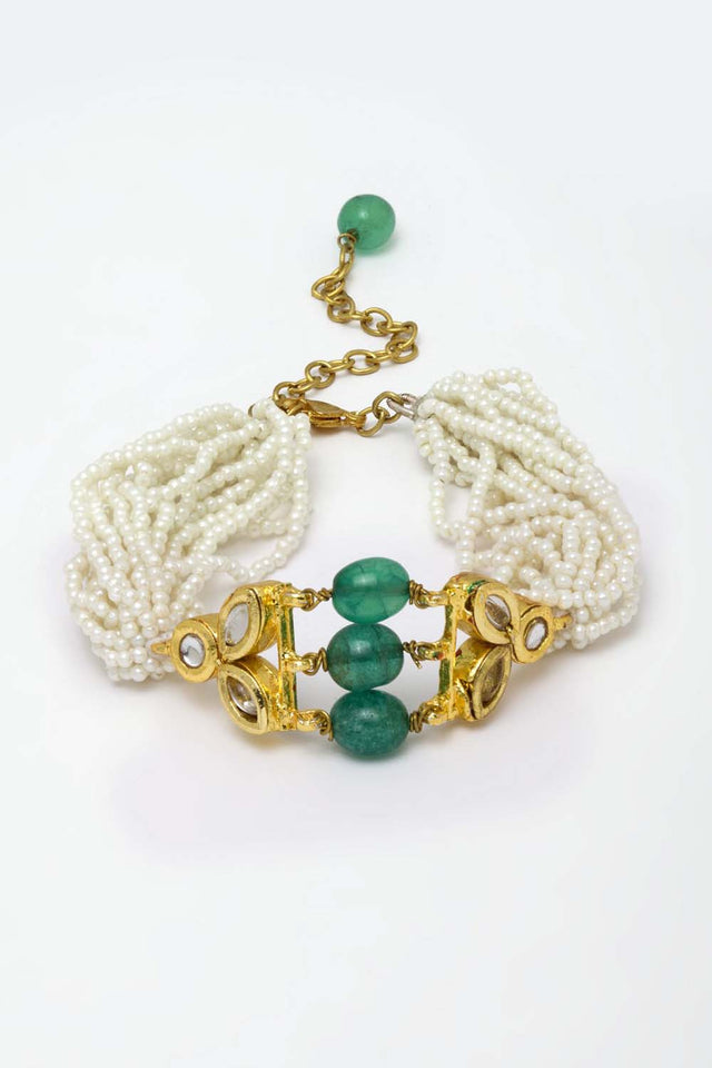 Shop Women's Bracelet in Green