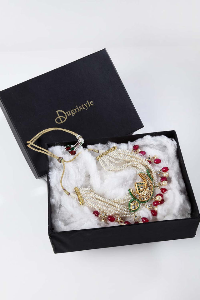 Buy Women's Sterling Silver Choker Necklaces in Red Online - Zoom In