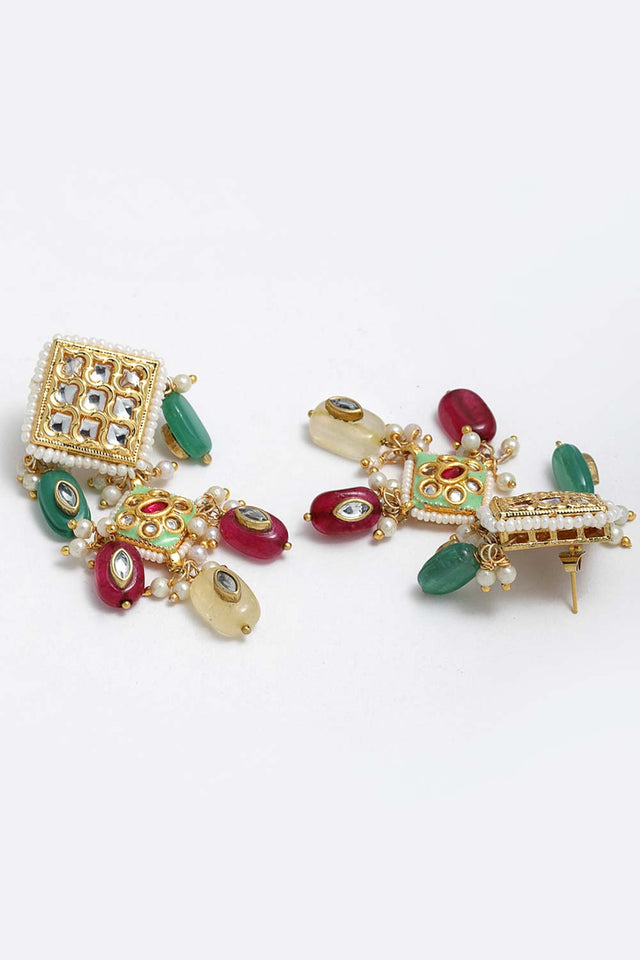 Buy Women's Sterling Silver Choker Set in Multi Color - Zoom in