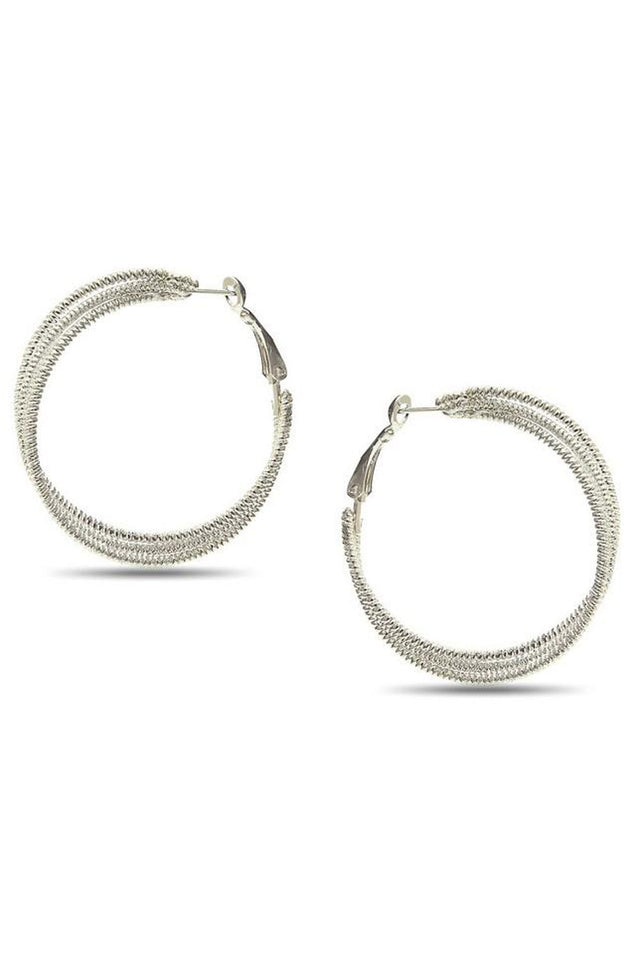 Shop Alloys Earring For Women's in Silver At KarmaPlace