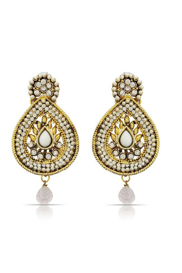 Shop Alloys Earring Women's in White At KarmaPlace