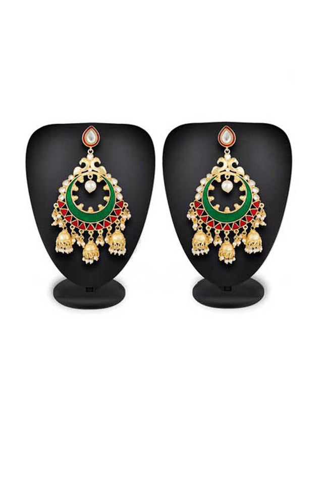 Buy Women's Alloy Chandelier Earrings At KarmaPlace