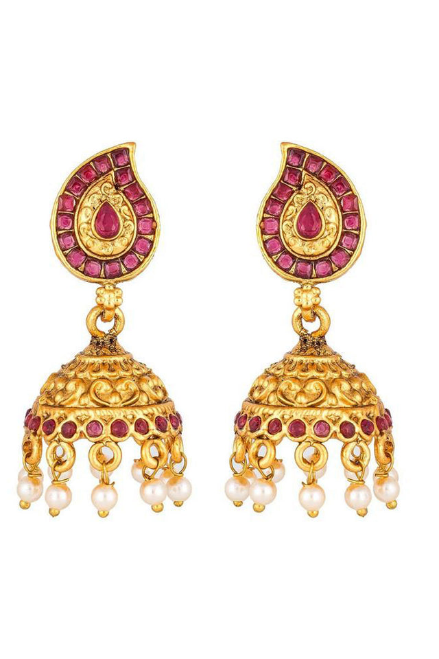 Shop Alloys Earring For Women's in Pink and White At KarmaPlace