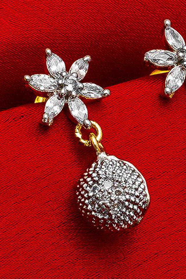 Buy Shop Alloy Drop Earrings For Women's in Gold and Silver At KarmaPlace