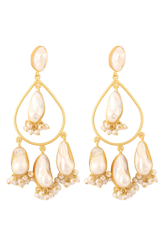 Baroque Statement Earrings (FEMCJ004)
