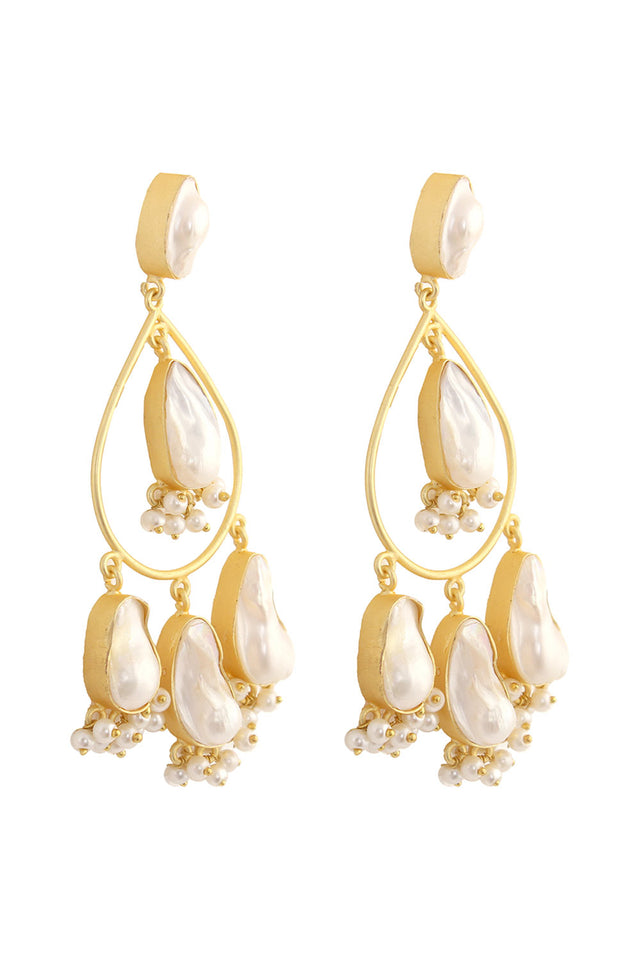 Baroque Statement Earrings (FEMCJ004)