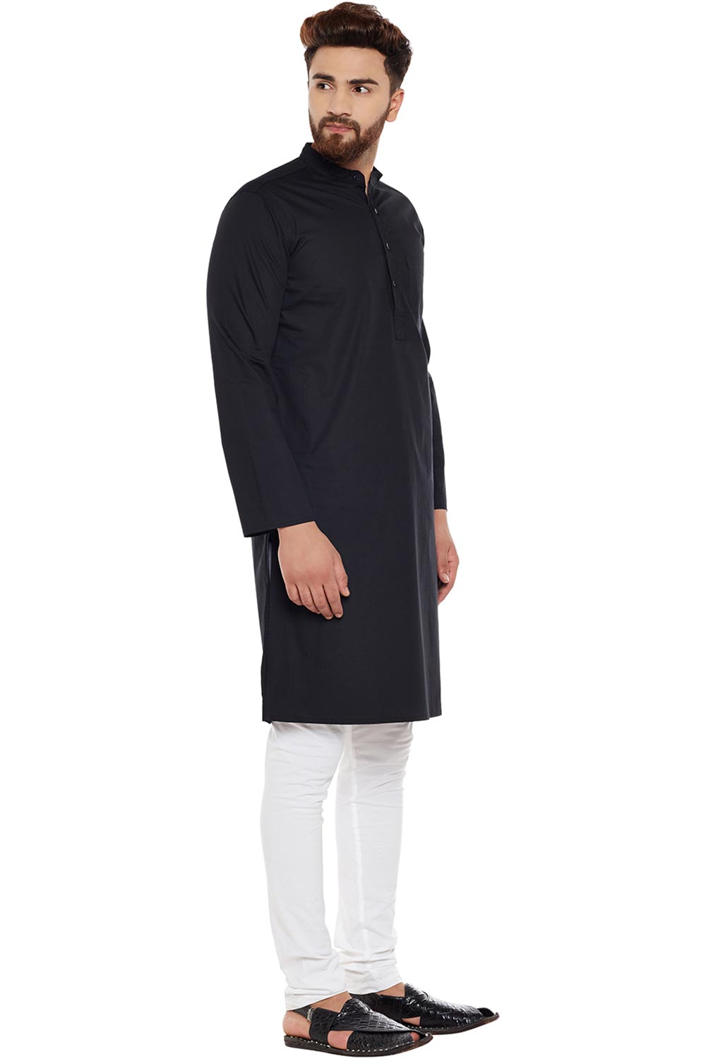 Shop Men's Kurta in Black