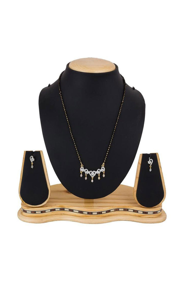 Buy Women's Alloy Mangalsutra Set in Gold and Silver Online