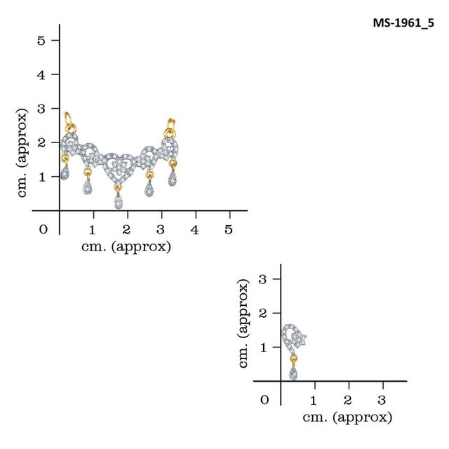 Shop Alloy Mangalsutra For Women's Set in Gold and Silver At KarmaPlace