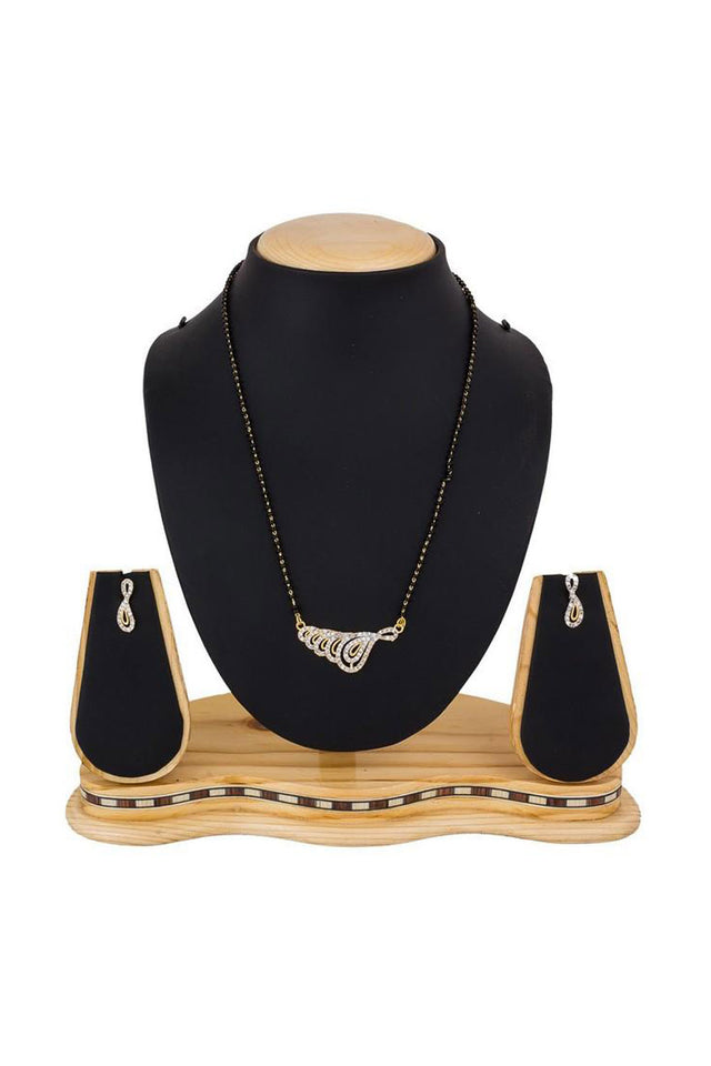 Buy Women's Alloy Mangalsutra Set in Gold and Silver Online