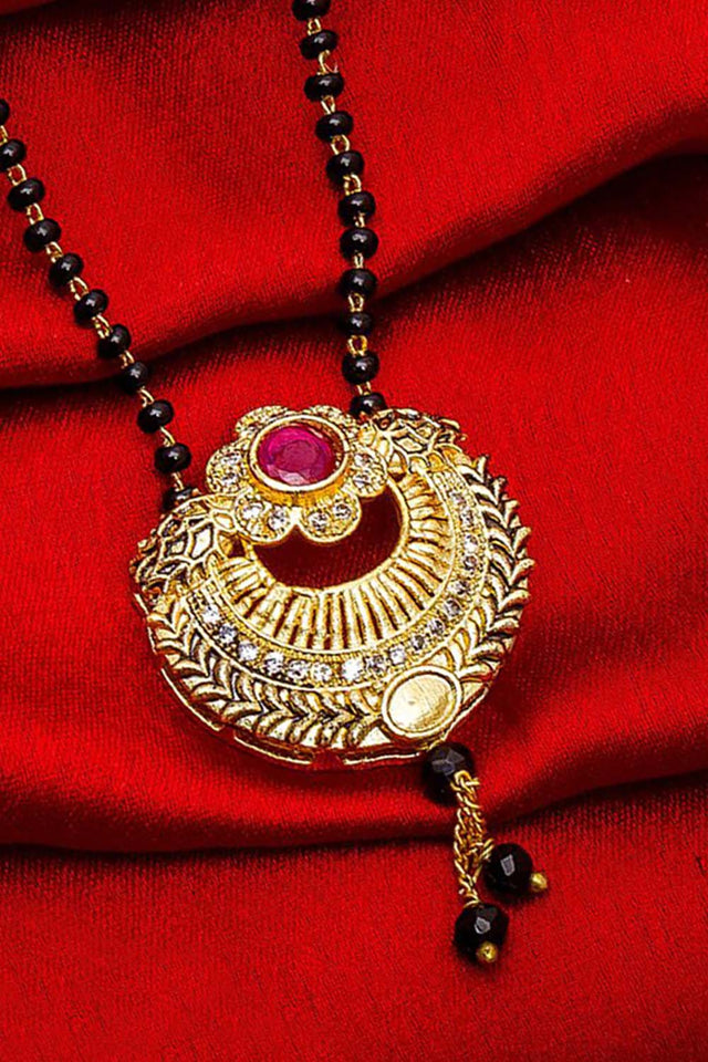 Shop Alloy Mangalsutra For Women's in Gold At KarmaPlace