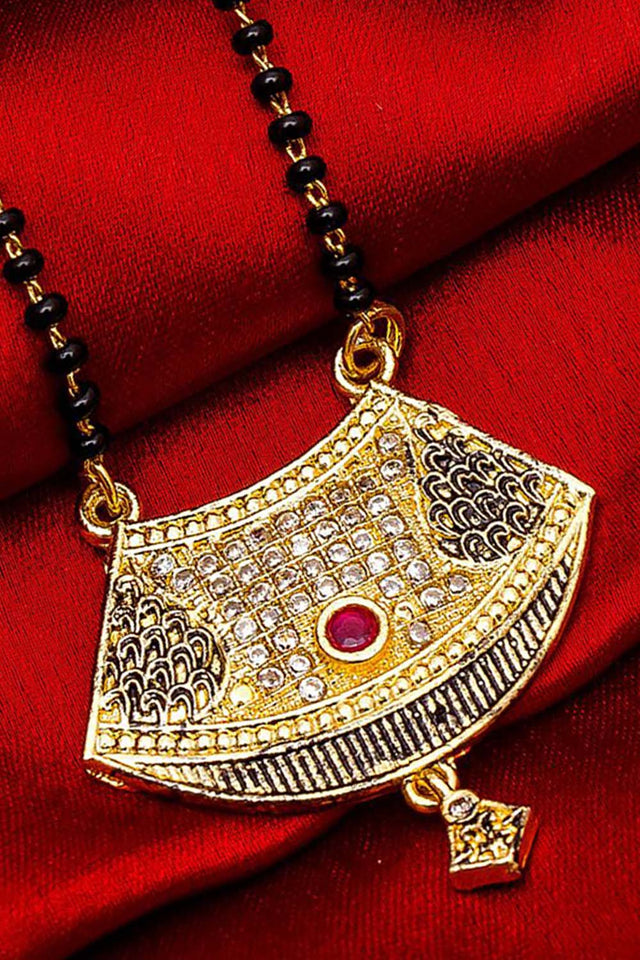 Shop Alloy Mangalsutra For Women's in Gold At KarmaPlace