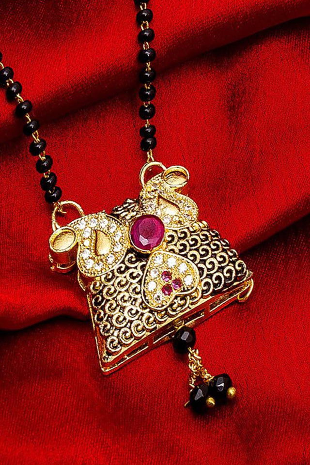 Shop Alloy Mangalsutra For Women's in Gold At KarmaPlace