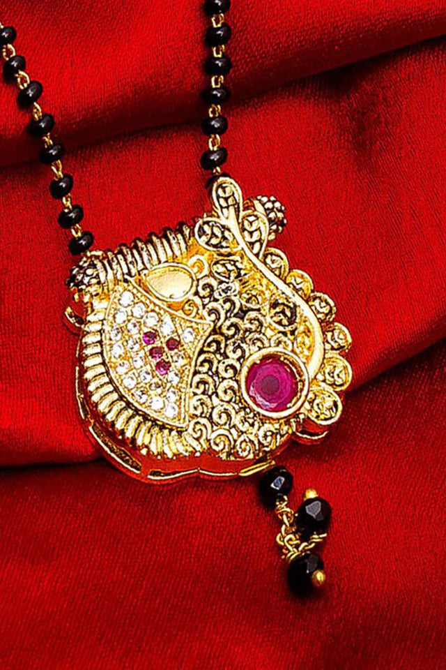 Shop Alloy Mangalsutra For Women's in Gold At KarmaPlace