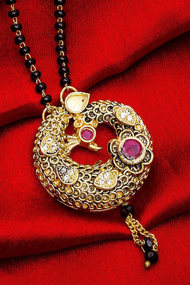 Shop Alloy Mangalsutra For Women's in Gold At KarmaPlace