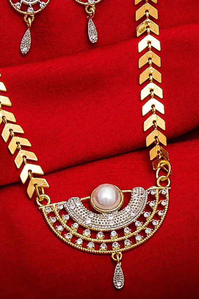 Shop Alloy Mangalsutra For Women's Set in Gold At KarmaPlace