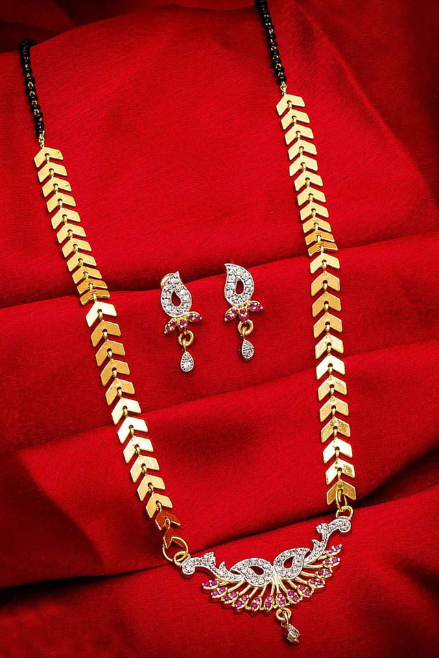 Shop Alloy Mangalsutra For Women's Set in Gold At KarmaPlace