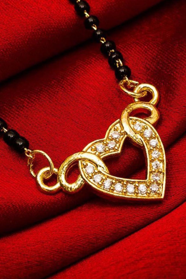 Shop Alloy Mangalsutra For Women's in Silver and Gold At KarmaPlace