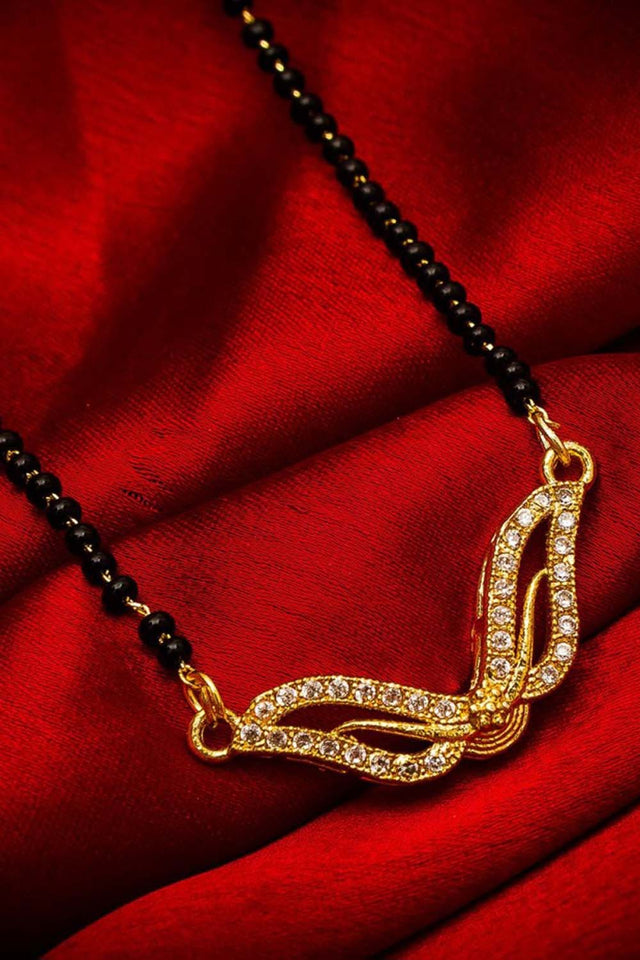 Buy Women's Alloy Mangalsutra in Silver and Gold Online