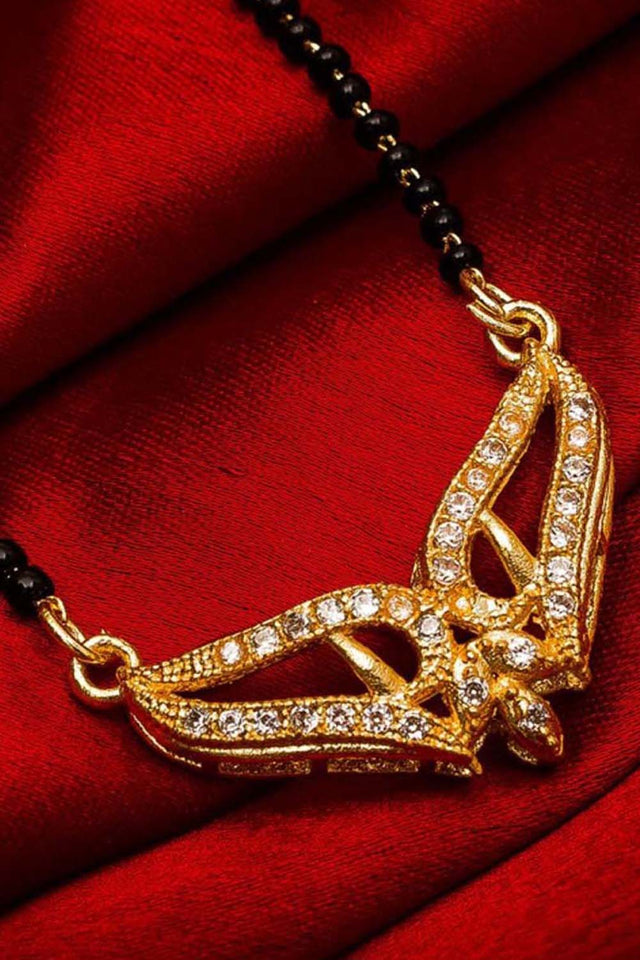 Shop Alloy Mangalsutra For Women's in Silver and Gold At KarmaPlace