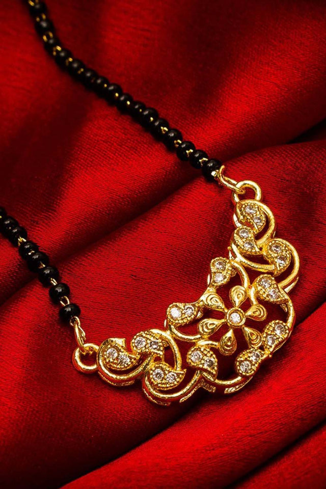 Buy Women's Alloy Mangalsutra in Silver and Gold Online