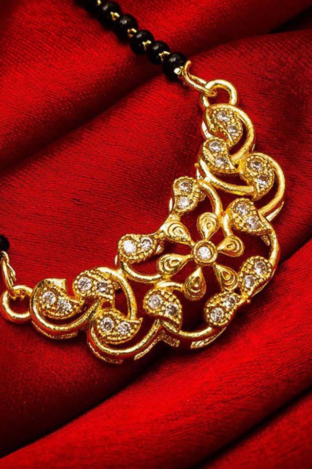 Shop Alloy Mangalsutra For Women's in Silver and Gold At KarmaPlace