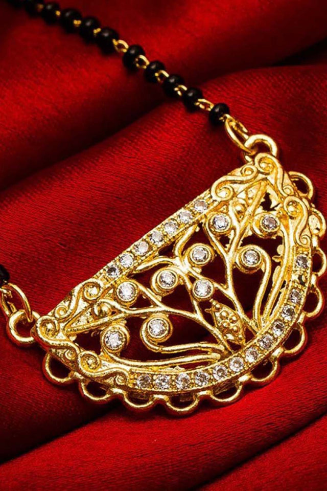 Shop Alloy Mangalsutra For Women's in Silver and Gold At KarmaPlace