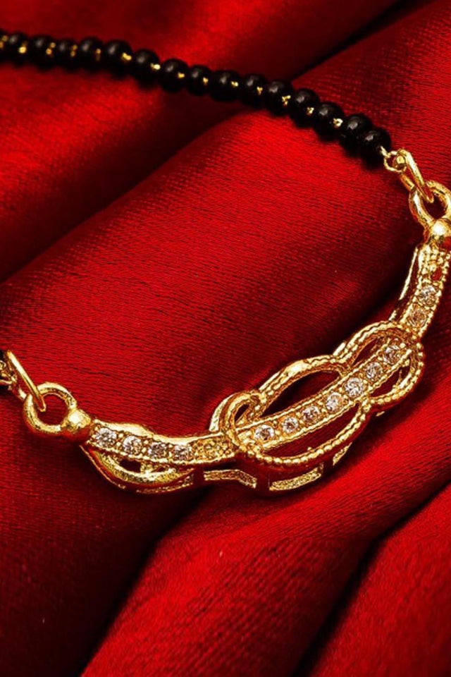 Shop Alloy Mangalsutra For Women's in Silver and Gold At KarmaPlace