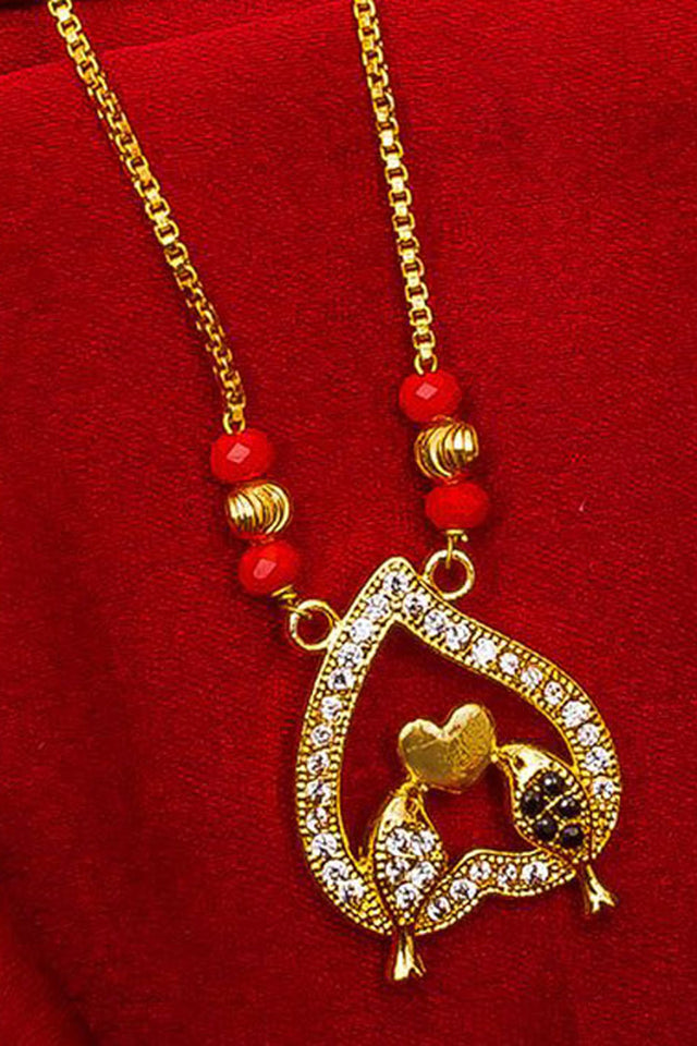 Shop Alloy Mangalsutra For Women's in Gold At KarmaPlace