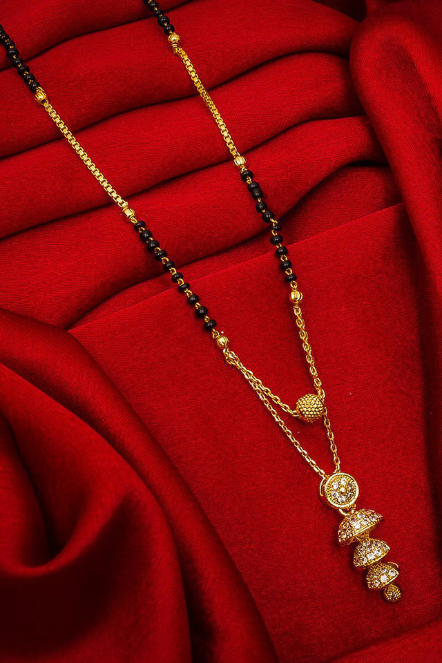 Buy Women's Alloy Mangalsutra in Gold Online