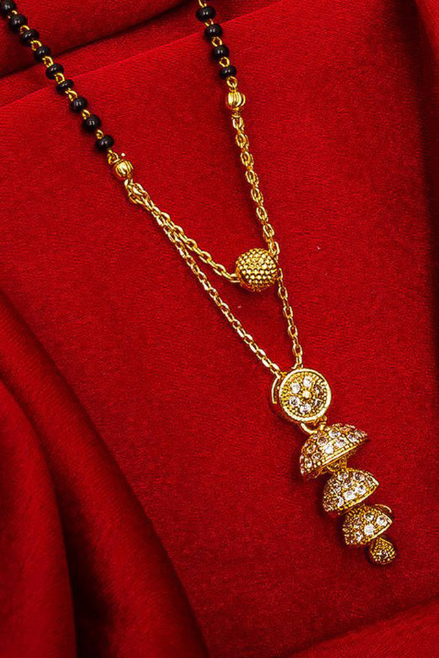 Shop Alloy Mangalsutra For Women's in Gold At KarmaPlace